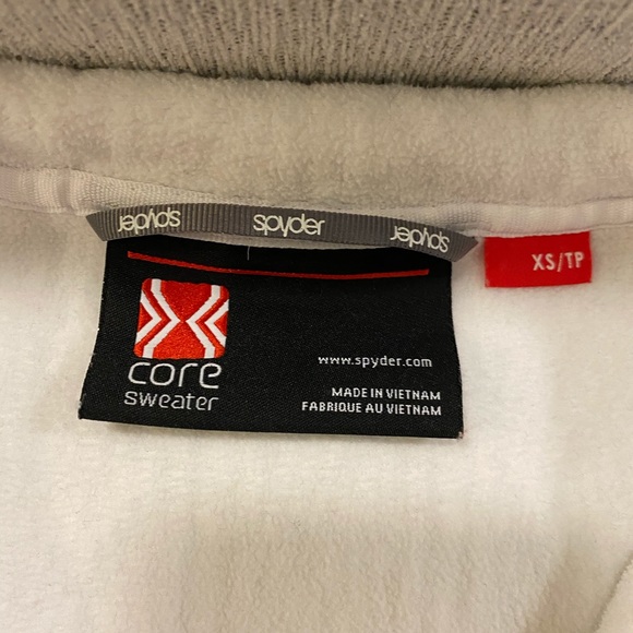 Spyder sky/thermal zipped top - technical wear - Picture 5 of 8